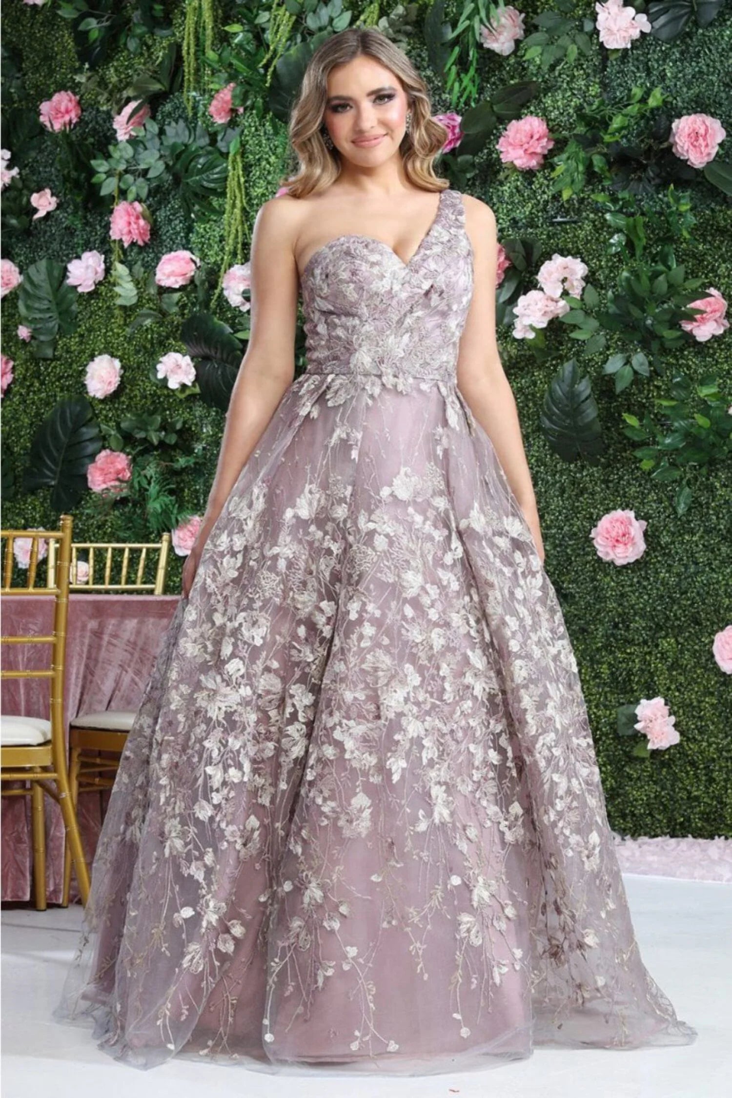 Mauve flores
